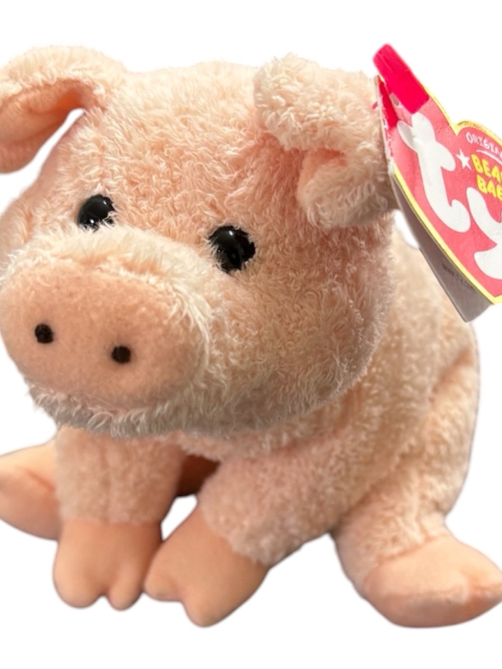 Vintage Ty Beanie Baby Wilbur the Pig - 2006 Charlotte’s Web Movie Promo -